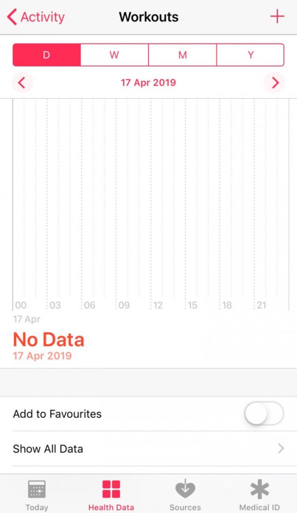 Add Manual Data for Apple Watch Device