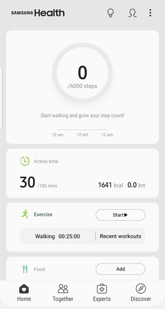 Add Manual Data for Samsung Health App Device