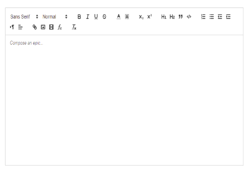 Quill Text-Editor Implementation in ASP.NET