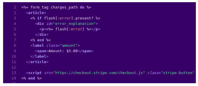 Stripe integration in Rails