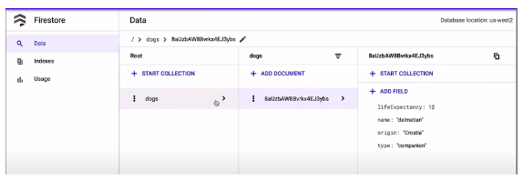 Hosting a REST API with a Cloud Firestore backend