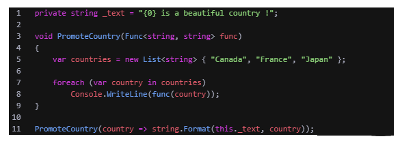 C# 9 Static Anonymous Function