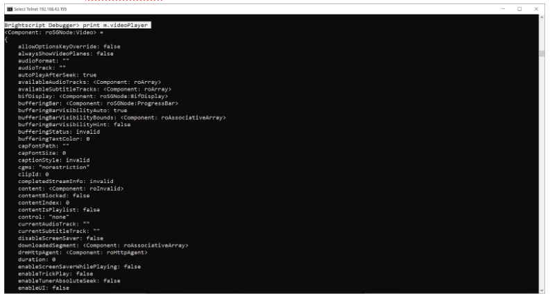 Debugging a Roku App With BrightScript Debugger