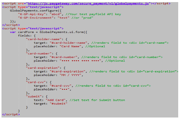 How to integrate OpenEdge Payment in a .Net project?