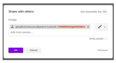 How to use Google Sheets API with NodeJS?