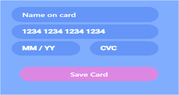 Custom payment form using Stripe elements?