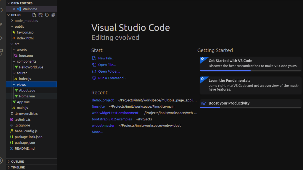 Structure a Large Scale Vue.js Application