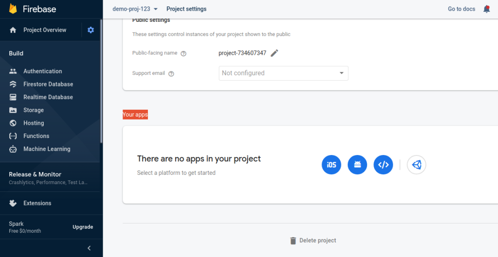 Integrate Firebase with React App