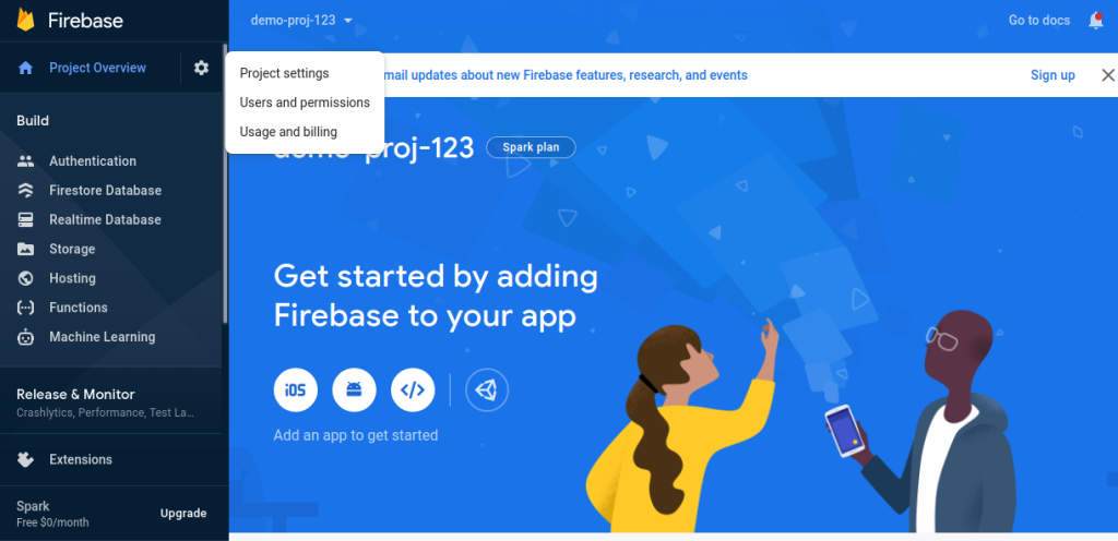 Integrate Firebase with React App