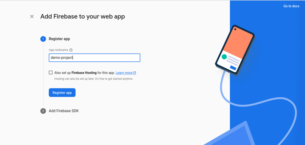 Integrate Firebase with React App